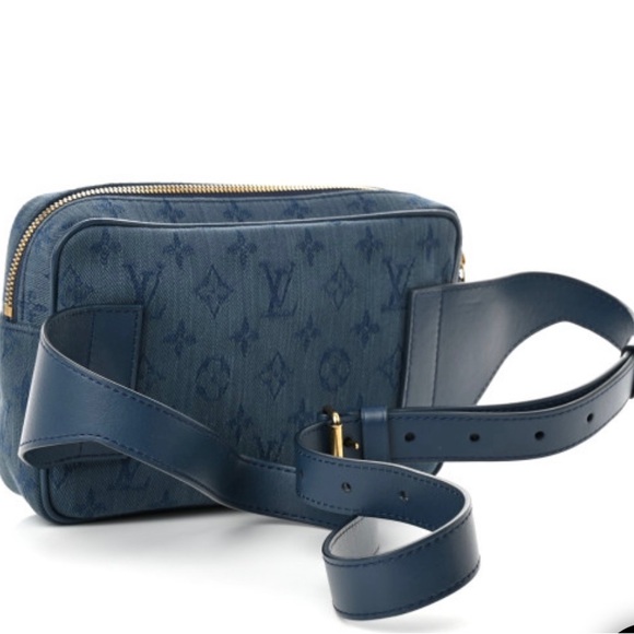 Louis Vuitton denim bum bag - Picture 2 of 3